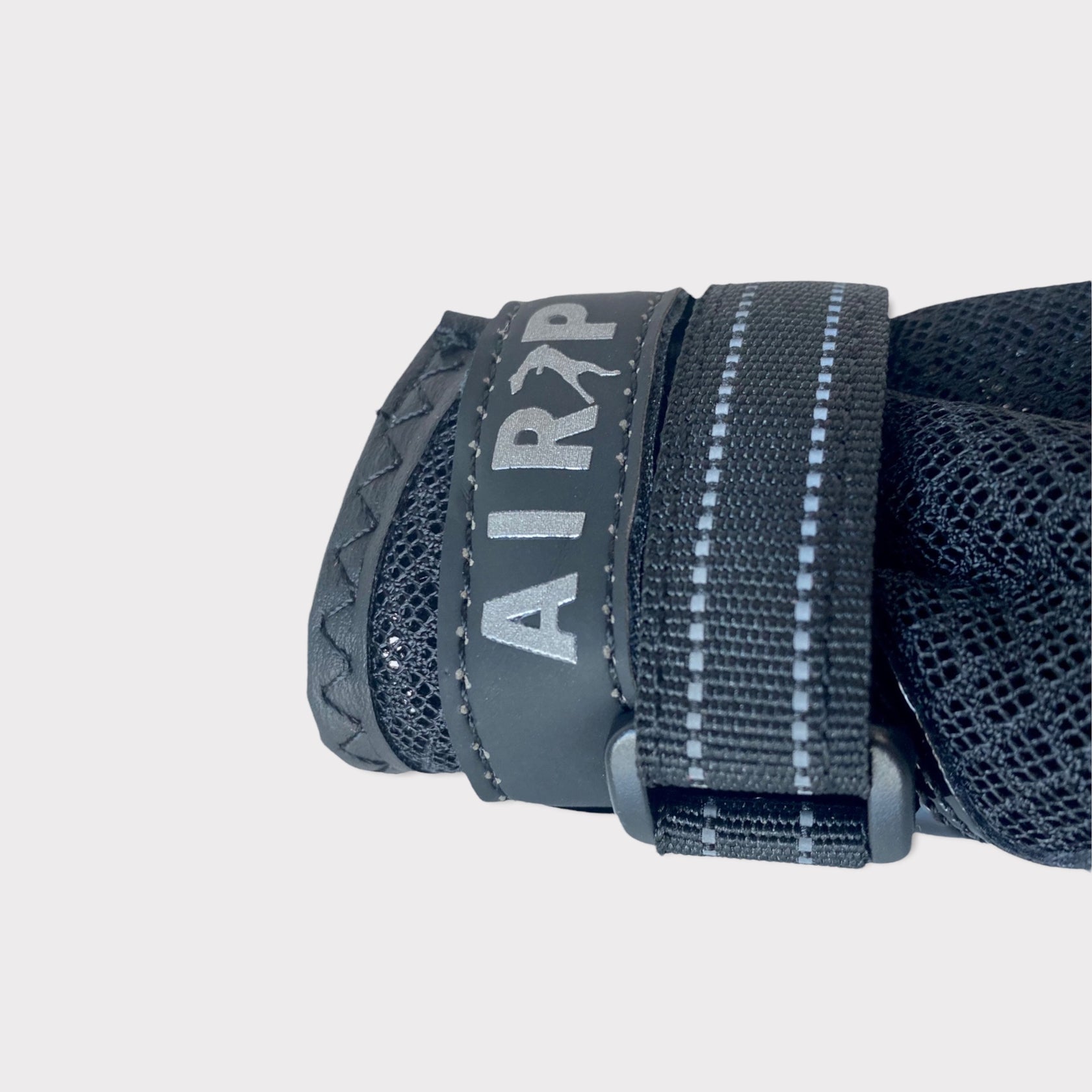 AIR PUP 1 REFLECTIVE BLACK DOG SHOES / BOOTS SET OF 4 Air Pup