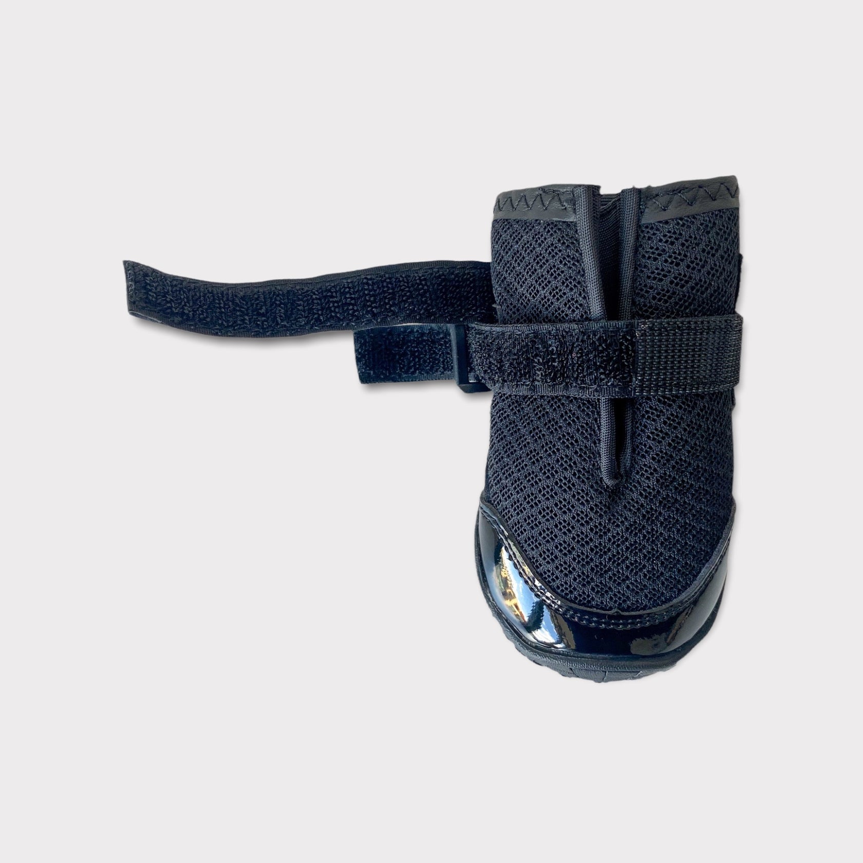 AIR PUP 1 REFLECTIVE BLACK DOG SHOES / BOOTS SET OF 4 Air Pup