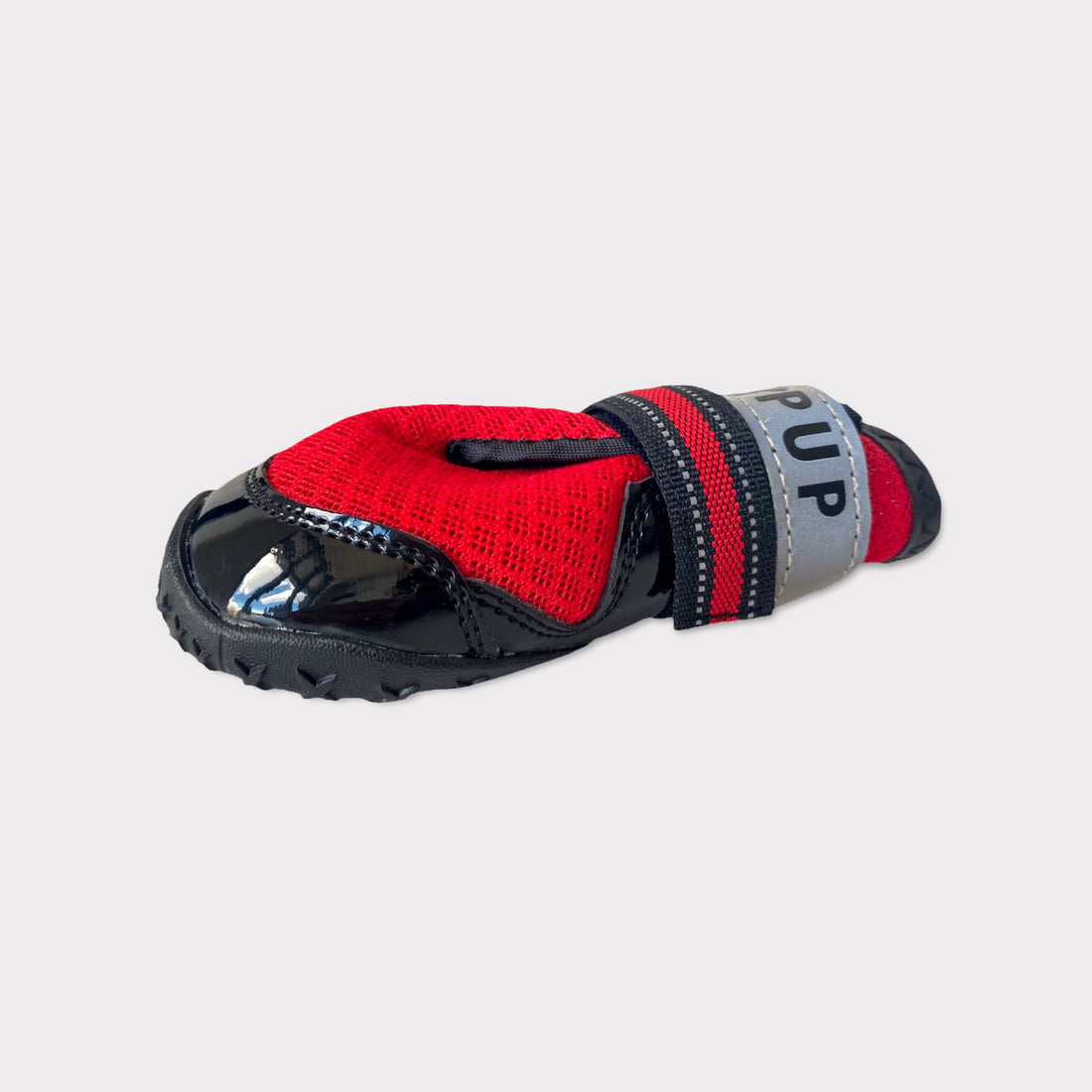 AIR PUP 1 RETRO RED - DOG SHOES / BOOTS - SET OF 4